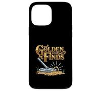 Golden Finds Treasure Hunter Metal Detecting Fan Case for iPhone 13 Pro Max