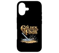 Golden Finds Treasure Hunter Metal Detecting Fan Case for iPhone 17