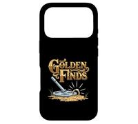 Golden Finds Treasure Hunter Metal Detecting Fan Case for iPhone 17 Pro