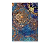 Golden flower blue background Print Jigsaw Puzzle 1000 Piece Wooden Jigsaw Puzzles Personalized Puzzle Family Game