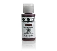 Golden Fluid Acrylic Paint 1 Ounce-Quinacridone Violet