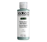 Golden : Fluid : Acrylic Paint : 118ml (4oz) : Phthalo Green Blue Shade