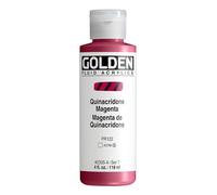 Golden : Fluid : Acrylic Paint : 118ml (4oz) : Quinacridone Magenta