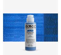 Golden : Fluid : Acrylic Paint : 119ml (4oz) : Cerulean Blue Chromium