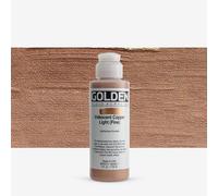 Golden : Fluid : Acrylic Paint : 119ml (4oz) : Copper Light Fine Iridescent