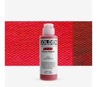 Golden 0002421-4 4oz. - 118ml - Fluid Acrylic Color Pain Bottlet - Primary Magenta