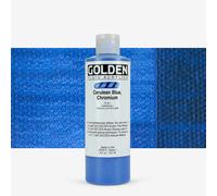 Golden : Fluid : Acrylic Paint : 236ml (8oz) : Cerulean Blue Chromium