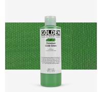Golden : Fluid : Acrylic Paint : 236ml (8oz) : Chromium Oxide Green