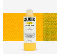 Golden : Fluid : Acrylic Paint : 236ml (8oz) : Diarylide Yellow
