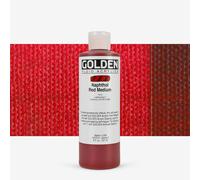 Golden : Fluid : Acrylic Paint : 236ml (8oz) : Naphthol Red Medium