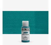 Pro-Art Golden Fluid Acrylic Paint 1 oz-Cobalt Turquoise, 30 ml (Pack of 1)