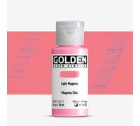Golden : Fluid : Acrylic Paint : 30ml (1oz) : Light Magenta II