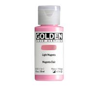 Golden : Fluid : Acrylic Paint : 30ml (1oz) : Light Magenta II