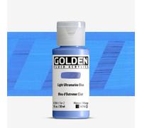 Golden : Fluid : Acrylic Paint : 30ml (1oz) : Light Ultramarine II