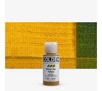 Golden : Fluid : Acrylic Paint : 30ml (1oz) : Nickel Azo Yellow