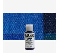 Golden : Fluid : Acrylic Paint : 30ml (1oz) : Phthalo Blue Green Shade