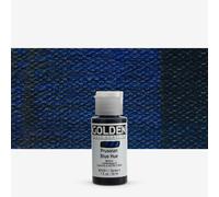 Golden : Fluid : Acrylic Paint : 30ml (1oz) : Prussian Blue Hue