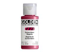 Golden : Fluid Acrylic Paint : 30ml (1oz) : Quinacridone Magenta