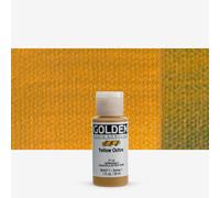 Golden Fluid Acrylics 30ml - YELLOCHR