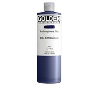 Golden : Fluid Acrylic Paint : 473ml (16oz) : Anthraquinone Blue
