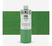 Golden : Fluid : Acrylic Paint : 473ml (16oz) : Chromium Oxide Green