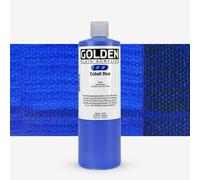 Golden : Fluid : Acrylic Paint : 473ml (16oz) : Cobalt Blue