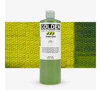 Golden : Fluid : Acrylic Paint : 473ml (16oz) : Green Gold