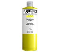 Golden : Fluid Acrylic Paint : 473ml (16oz) : Hansa Yellow Opaque