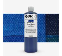 Golden : Fluid : Acrylic Paint : 473ml (16oz) : Phthalo Blue Green Shade