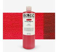 Golden : Fluid : Acrylic Paint : 473ml (16oz) : Primary Magenta
