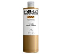 Golden : Fluid Acrylic Paint : 473ml (16oz) : Raw Sienna