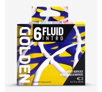 Golden : Fluid Acrylic Paint : Intro Set : 6 x 30ml