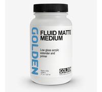 Golden : Fluid Matte Medium : 237ml (8oz)