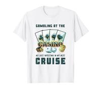 Golden Gambling Jackpot At The Casino Aces Win Cruising Trip T-Shirt