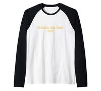 Golden Gap Year 2026 Retirement Tops, Tees & Accessories Raglan Baseball Tee