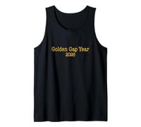 Golden Gap Year 2026 Retirement Tops, Tees & Accessories Tank Top