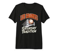 Golden Gate Baseball Bridge Saturday Tradition Graphic Premium T-Shirt