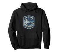 Golden Gate Bridge California Travel Landmark Vintage Pullover Hoodie