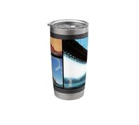 Golden Gate Bridge Digital Artwork Photo Collage Stainless Steel Insulated Tumbler