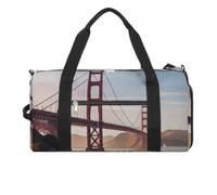 Golden Gate Bridge Gym Bag Sport Gym Tote Bag Lightweight Duffle Bag Carry On Weekender Bags for Women Men, white, One Size