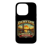 Golden Gate Bridge s Vintage San Francisco s Retro Art Case for iPhone 14 Pro