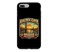 Golden Gate Bridge s Vintage San Francisco s Retro Art Case for iPhone 7 Plus/8 Plus