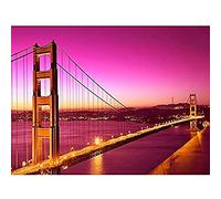 Golden Gate Bridge San Francisco Art Print Canvas Premium Wall Decor Poster