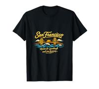 Golden Gate Bridge San Francisco Sourdough Sea Breezes T-Shirt