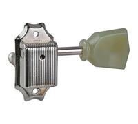 Golden Gate F-2040 Acoustic Guitar Tuners - 6 Individual (3+3) - Nickel