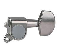 Golden Gate F-2070 Acoustic Guitar Tuners - 6 Individual (3+3) - Nickel