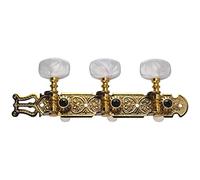 Golden Gate F-2119 Classical Guitar Tuners - 2 Planks (3+3) - Gold
