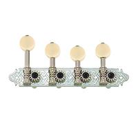 Golden Gate FM-6 F-Model Mandolin Tuners - 2 Planks (4+4) - Nickel