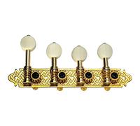 Golden Gate FM-7 F-Model Mandolin Tuners - 2 Planks (4+4) - Gold
