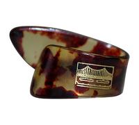 Golden Gate GP-9-4PK Mock Tortoise Thumb Picks 4-Piece, Brown, Large